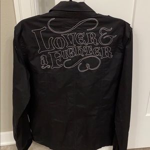 Tankfarm high quality dress shirt Lover & Fighter